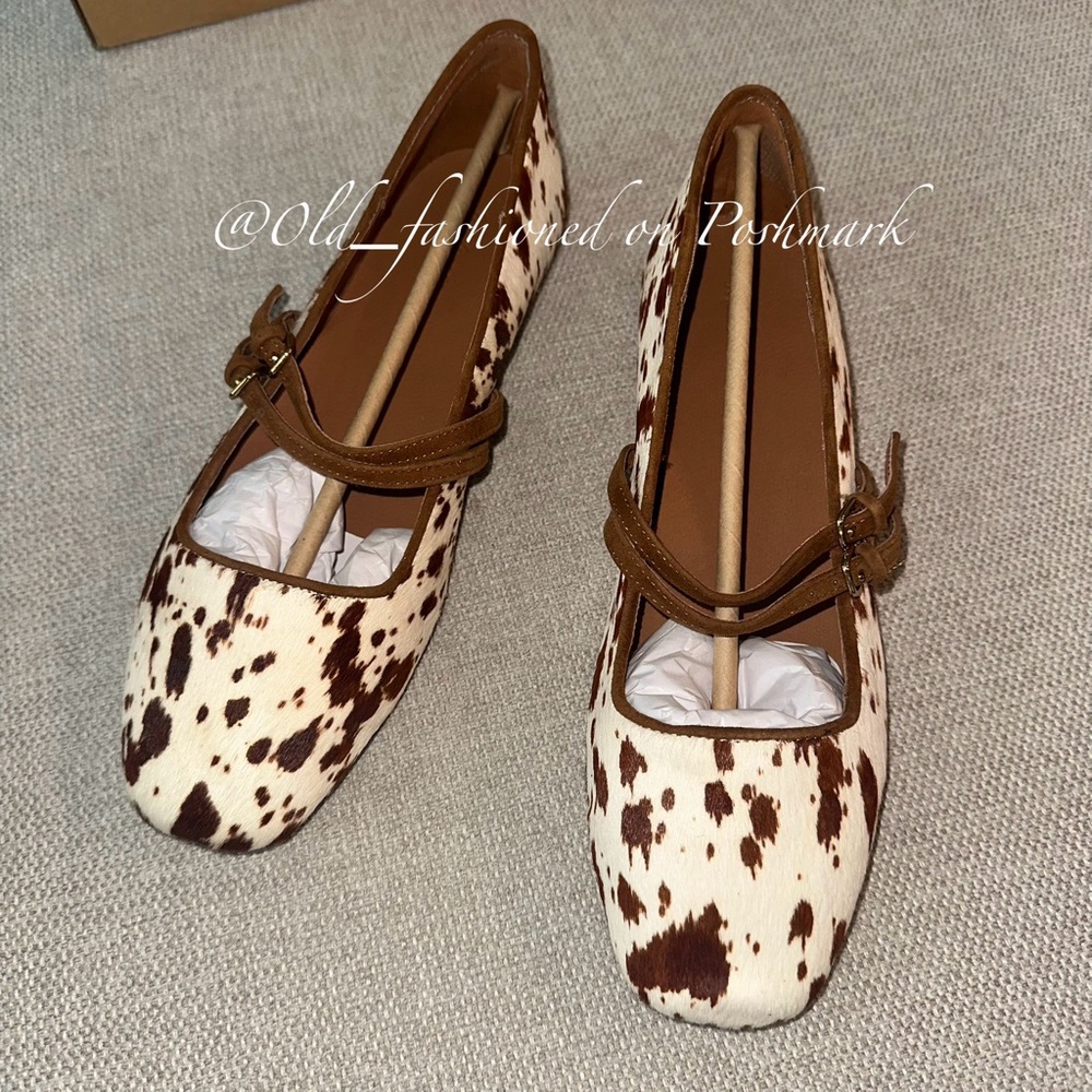 MADEWELL Leather Greta Ballet Flats - Russet Multi - Picture 6 of 13